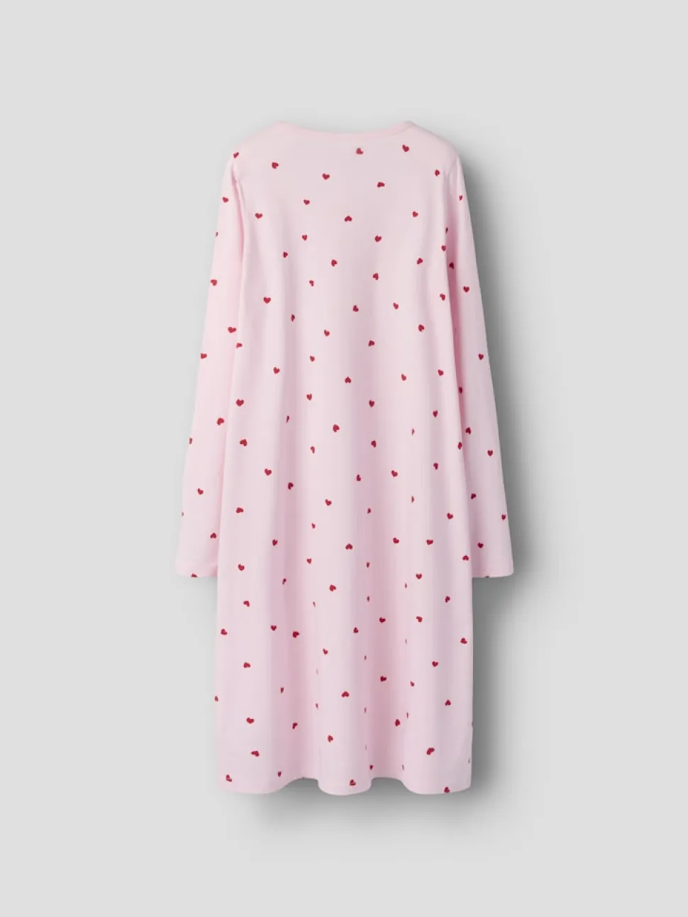 Name It lasten yöpaita NKFNIGHTGOWN HEARTS NOOS, vaaleanpunainen
