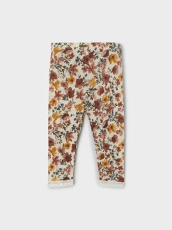 Name It leggingsit, NBFWANG WOOL NEEDLE LEGGING Vaaleanpunainen Kuosi