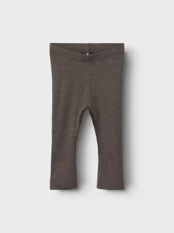 Name It leggingsit, NBNKAB LEGGINGS Tummanruskea