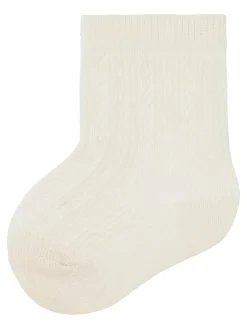 Name It sukat, NBFFREYA SOCK Luonnonvalkoinen