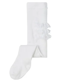 Name It sukkahousut, NBFOPAGNA PANTYHOUSE Valkoinen