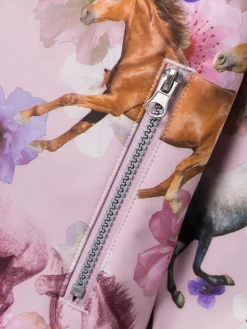 Name It takki, NKFALFA08 JACKET HORSE Vaaleanpunainen Kuosi