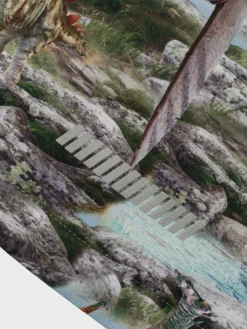 Name It takki, NMMALFA08 JACKET DINO WORLD Armeijanvihreä