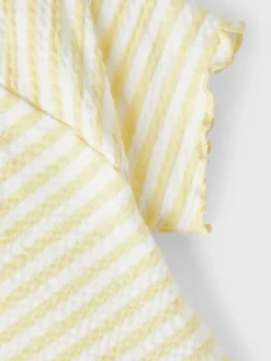 Name It t-paita, NKFJAMY SLIM OFFSHOULDER TOP Keltainen