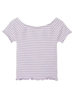 Name It t-paita, NKFJAMY SLIM OFFSHOULDER TOP Liila