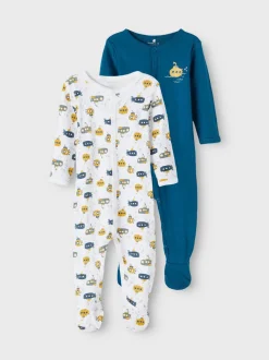 Name It Vauvan Body NBMNIGHSUIT 2P WF LEGIEN BLUE Sininen Kuosi