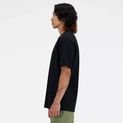 New Balance miesten t-paita Athletics Cotton t-shirt, musta