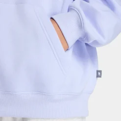 New Balance naisten huppari Linear Heritage Fleece Hoodie, lila