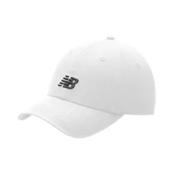 New Balance unisex lippis 6 Panel Classic Hat, valkoinen