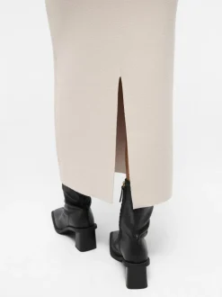 Object naisten hame, OBJREYNARD HW KNIT SKIRT 4976512