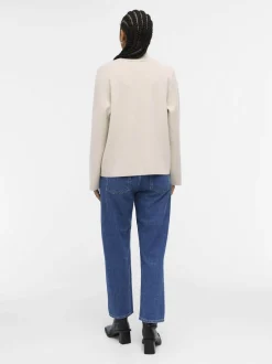 Object Naisten Neule, OBJREYNARD SQUARE SLEEVE PULLOVER NOOS Kitti