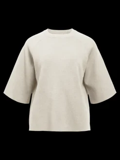 Object naisten pusero, OBJREYNARD 2/4 KNIT PULLOVER Silver Gray