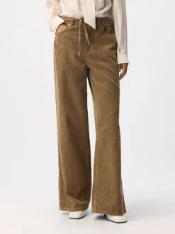 OBJMOJI ALIMA MW WIDE JEANS 141 Tannin