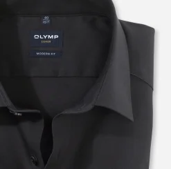 Olymp Kauluspaita, erikoispitkällä Hihalla, 0300 69 68 Musta