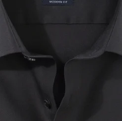 Olymp Kauluspaita, erikoispitkällä Hihalla, 0300 69 68 Musta