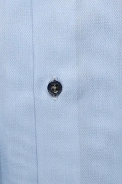 Olymp kauluspaita Luxor Modern Fit Contrast Print, vaaleansininen