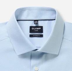 Olymp kauluspaita Luxor Modern Fit Light Blue, vaaleansininen