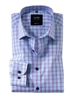 Olymp Miesten Kauluspaita 2172-14-95 BODY FIT Punainen Ruutu