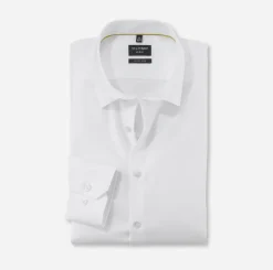 Olymp miesten kauluspaita, OLYMP NO 6 SUPER SLIM Valkoinen