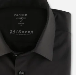 Olymp, Miesten Kauluspaita, 2008-64-68 Nos Jersey 24/7 Musta