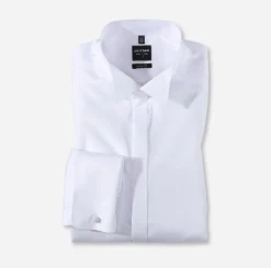 Olymp smokkipaita, Wing Bodyfit Valkoinen