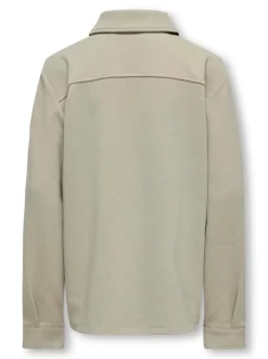 Only & Sons Junior Lasten Paitatakki, OSJNEW KODYL OVERSHIRT SWEAT Beige