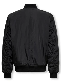 Only and Sons Junior lasten takki OSJJoshua Bomber, musta