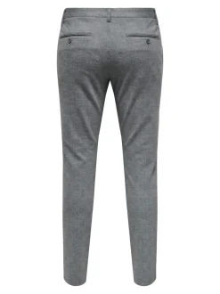 Only and Sons Miesten Chinot, MARK PANT DRESS BLUES NOS Harmaa Ruutu