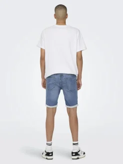 Only and Sons miesten farkkushortsit Indigo