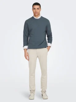 Only and Sons Miesten Housut, Mark Pant Vaalea Beige