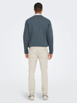 Only and Sons Miesten Housut, Mark Pant Vaalea Beige