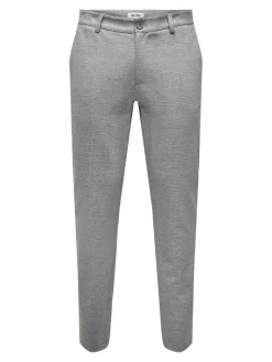 Only and Sons miesten housut, MARK TAP CHECK Harmaa Ruutu