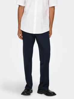 Only and Sons miesten housut, MARK REGULAR PANT Tummansininen