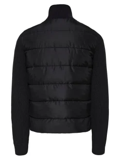 Only and Sons miesten hybriditakki ONSMANE LIFE MIXED JACKET OTW, musta