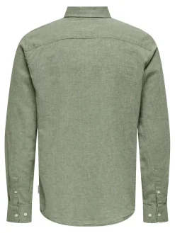 Only and Sons miesten kauluspaita, CAIDEN LIFE REG Swamp