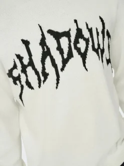 Only and Sons miesten neule, RANDY LIFE JAQ CREW NECK Valkoinen