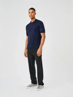 Only and Sons miesten pikeepaita, WYLER LIFE POLO KNIT Dark Navy