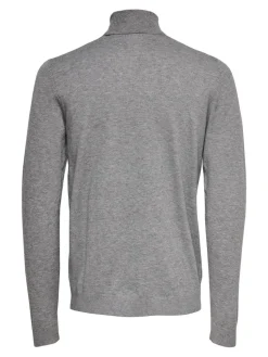 Only and Sons Miesten Pooloneule, Wyler Life Roll Neck Nos Keskiharmaa