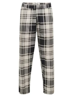 Only and Sons miesten pyjamahousut, ONSFEDERICO LOUNGEWEAR PANTS Silver Lining