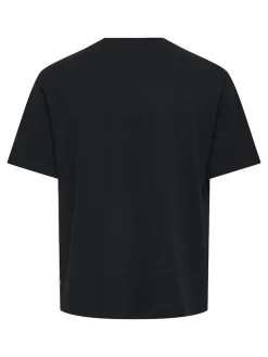 Only and Sons miesten t-paita, OASIS SS RLX TEE Musta