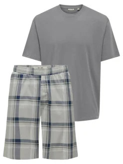 Only and Sons pyjamasetti, ONSBILLIE SHORTS LOUNGE GIFTBOX Griffin