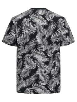 Only and Sons t-paita, PERRY REG LEAF Tummansininen