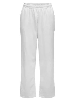 Only Naisten Collegehousut, Onldaze Straight Pants Noos Vaaleanharmaa