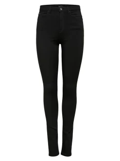 Only, Naisten Farkut, Forever Black Life Hw Sk Soo796C Musta