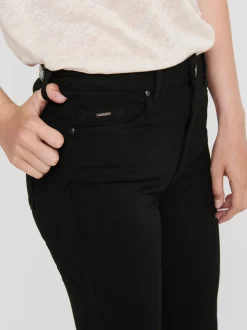 Only, Naisten Farkut, Forever Black Life Hw Sk Soo796C Musta