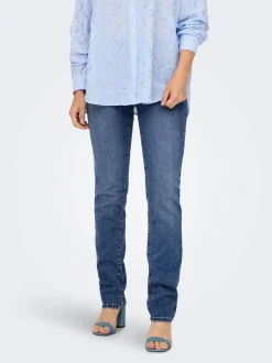 Only Naisten Farkut, ONLSUI MID SLIM DNM DIA451 NOOS Indigo