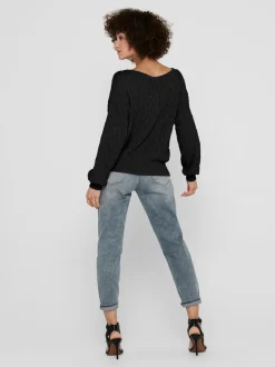 Only Naisten Neule, Brynn Life Structure LS Pul Knt Noos Musta