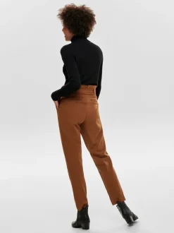 Only Naisten Pooloneule ONLVENICE LS ROLL PULLOVER Musta