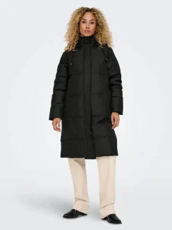 Only naisten toppatakki, ONLIRENE PUFFER COAT Musta