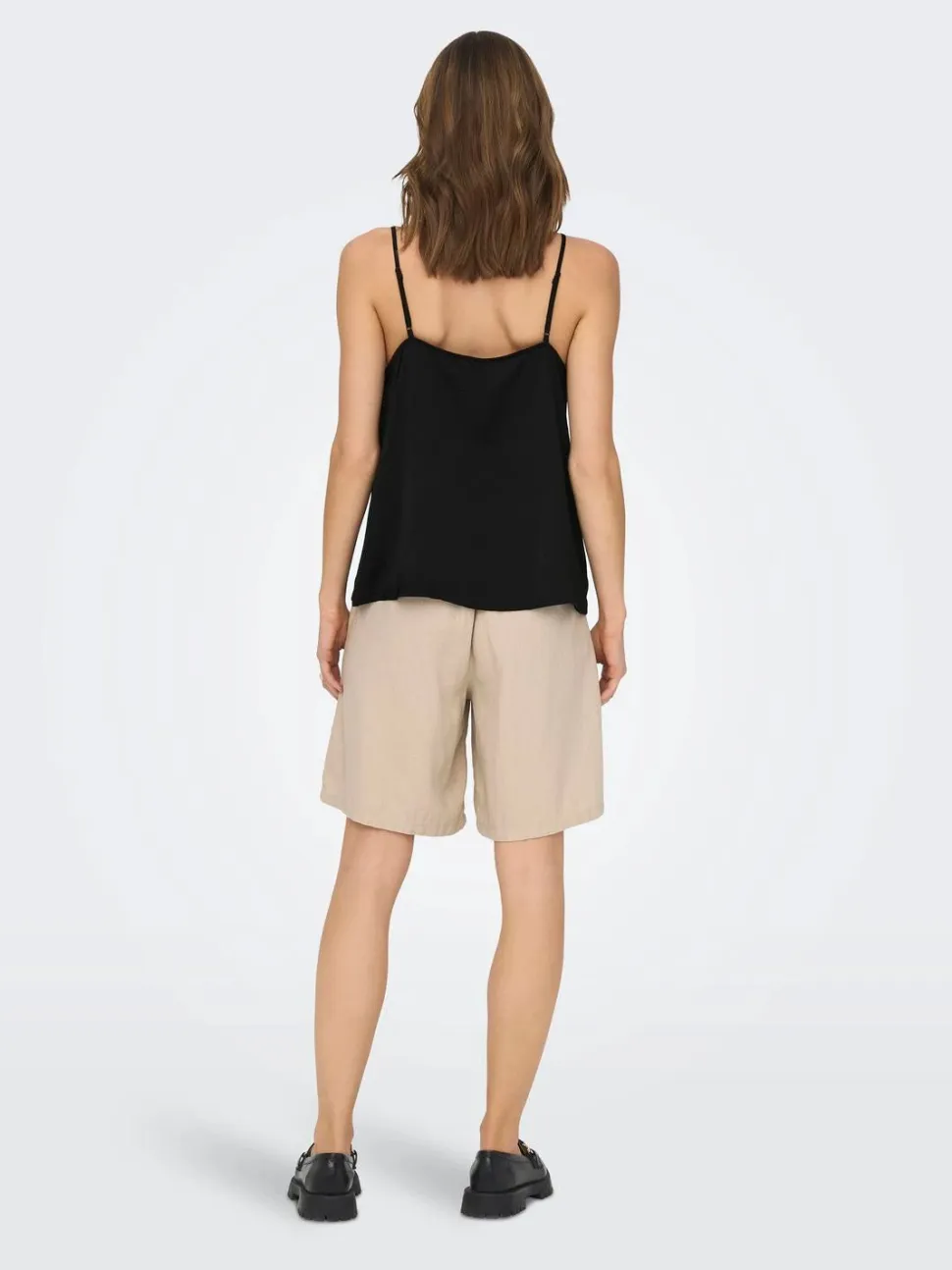 Only naisten toppi, ONLDEBBIE SINGLET Musta